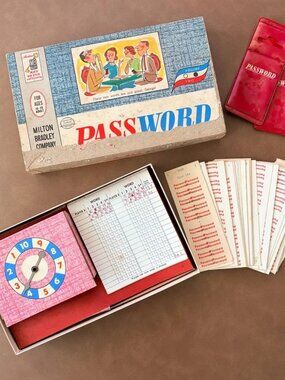 Vintage 1960’s Password‎ Board Game